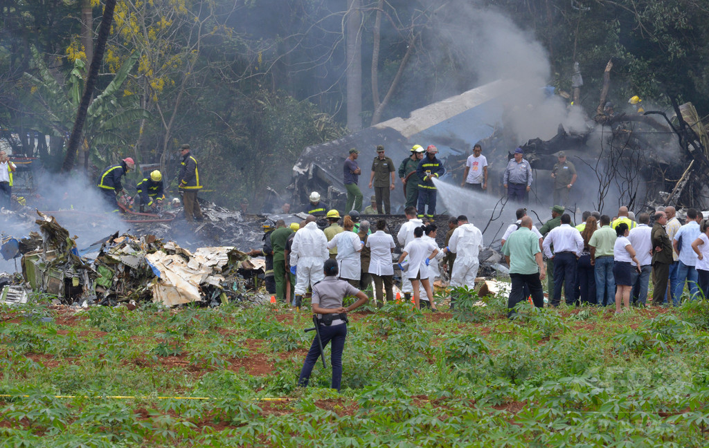 112人死亡のキューバ航空機墜落事故、原因は人為的ミス 112人死亡のキューバ航空機墜落事故、原因は人為的ミス