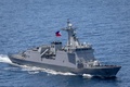 フィリピン海軍のフリゲート艦「BRPアントニオ・ルナ」。南シナ海で実施された日米豪比の共同訓練で。オーストラリア軍提供（2024年4月7日撮影、8日提供）。(c)Leo BAUMGARTNER / AUSTRALIAN DEPARTMENT OF DEFENCE / AFP