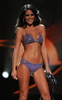 2010年の優勝者、メキシコ代表のヒメナ・ナバレッテ（Ximena Navarrete）さん。米ラスベガスで開かれた最終選考会の水着審査で（2010年8月23日撮影）。(c)AFP/Mark RALSTON