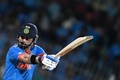 インド出身のスタークリケット選手のビラット・コーリ（2023年10月8日撮影）。(c)Punit PARANJPE / AFP