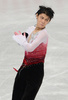 12-13フィギュアスケートGPシリーズ第6戦NHK杯（NHK Trophy 2012）は24日、宮城県利府町のセキスイハイムスーパーアリーナで男子シングル・フリースケーティング（FS）が行われ、羽生結弦（Yuzuru Hanyu）が165.71点を記録し、合計261.03点で優勝を果たした。

演技に臨む羽生結弦（2012年11月24日撮影）。(c)AFP/Toru YAMANAKA