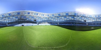 【360°パノラマ写真】ロシアW杯の会場、ニジニーノブゴロド・スタジアム
