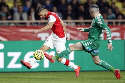 モナコとサンテティエンヌ、引き分けで勝ち点1を分け合う