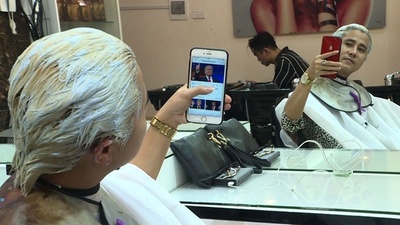 トランプ＆正恩カット、米朝首脳会談で無料サービス ベトナム理髪店