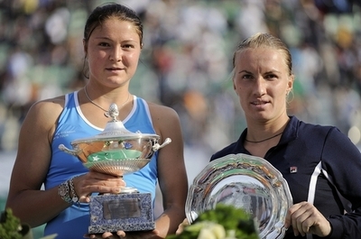 女子決勝 対戦戦績ではサフィナがリード、全仏オープン