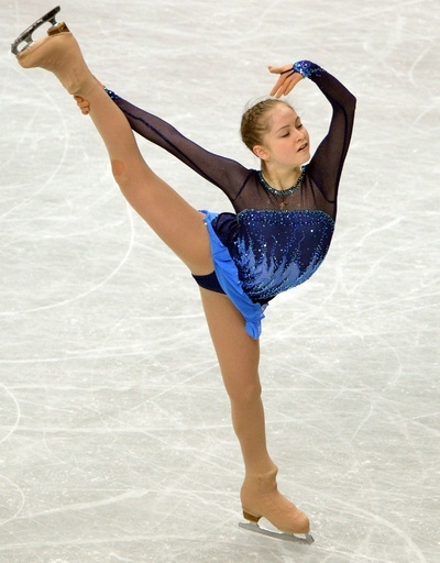 女子SPで3位のリプニツカヤ、世界フィギュア 