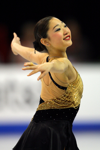 長洲未来 SPで首位に、フィギュア全米選手権