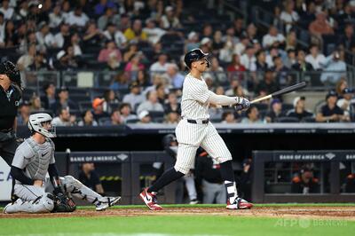 ジャッジがヤンキース歴代4位タイの361本塁打到達、トランプ氏観戦の中