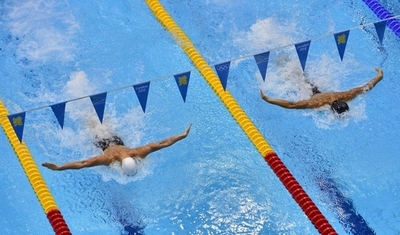 日本が男女ともに決勝進出、4×100メートルメドレーリレー