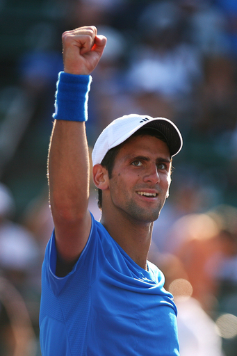 ジョコビッチ ツォンガを下し準決勝へ、ソニー・エリクソン・オープン