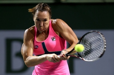 ヤンコビッチが新星ベンチッチ下す、BNPパリバ・オープン