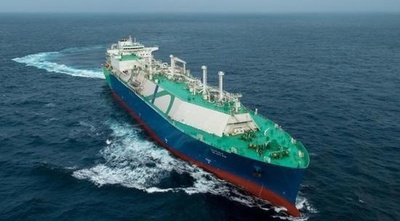 中国の造船所、LNG船の引き渡しで新記録樹立