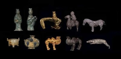 秦の始皇帝陵墓一号墓、金銀葬具や木製馬車の発掘で注目集める