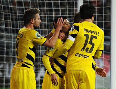 ドルトムントが快勝、香川も得点を記録 ドイツ杯