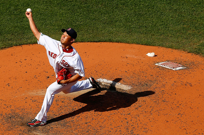 松坂が7回1失点で今季初勝利