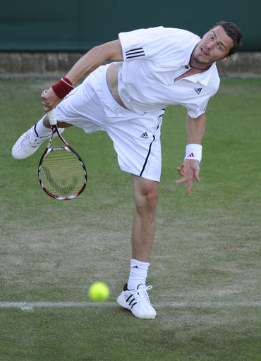 サフィン 最後のウィンブルドンは初戦敗退