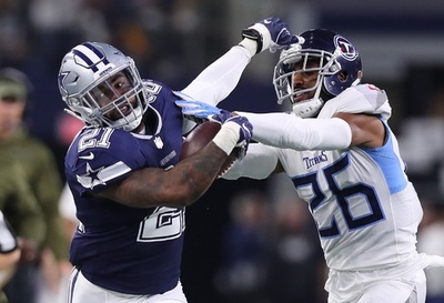 タイタンズが敵地でカウボーイズ粉砕、QBマリオタがTD3本の活躍