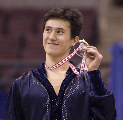 チャン 男子シングルで逆転優勝、フィギュアGP第2戦