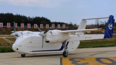 中国の国産無人航空機が空を飛ぶ