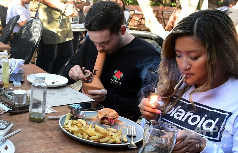 米カリフォルニア州に国内初「大麻レストラン」オープン