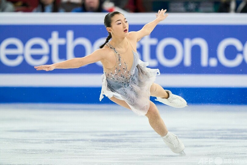 3連覇狙う坂本花織4位 ヘンドリックスが首位発進 世界フィギュア