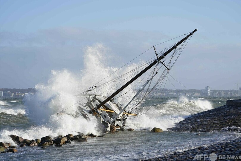 北欧も暴風雨、1人死亡
