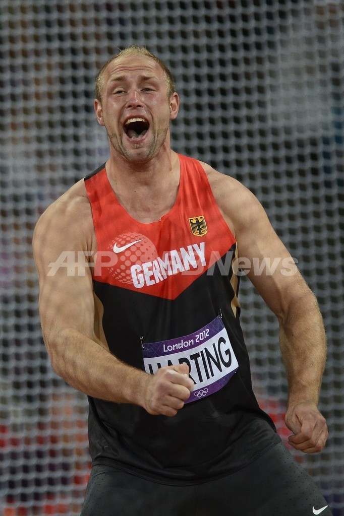 ハルティングが接戦を制して金メダル獲得、男子円盤投げ