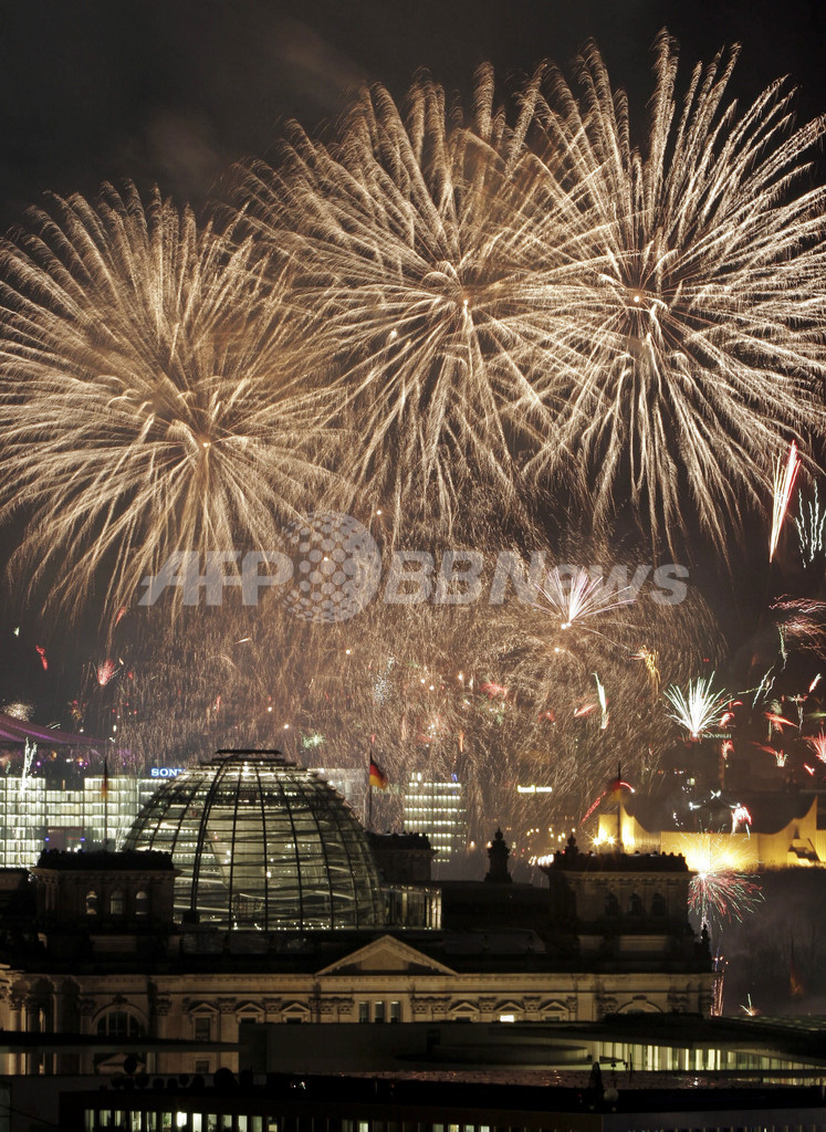 世界の07年 新年を祝う花火 ドイツ 写真2枚 国際ニュース Afpbb News