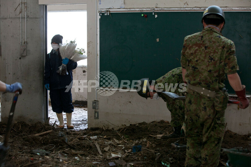 【写真特集】震災被災地で活動する自衛隊員ら