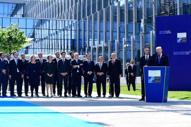 トランプ氏、NATOを痛烈批判 防衛費の負担要求、各国首脳は困惑