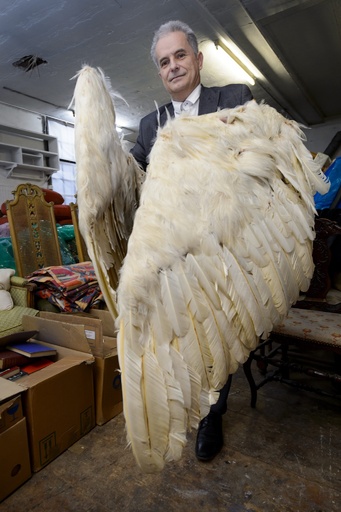 チャップリンの未完映画『フリーク』、見つかった少女の翼 写真8枚