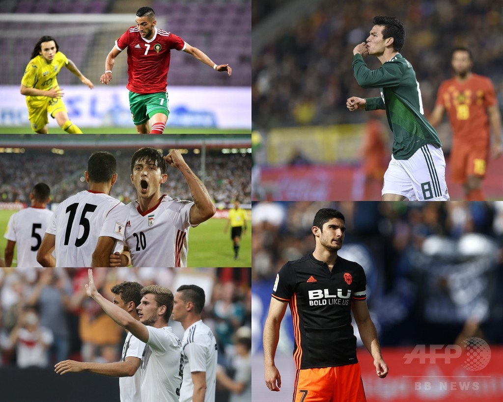 台頭が期待される新たな世代、W杯でブレーク必至の5人を紹介 台頭が期待される新たな世代、W杯でブレーク必至の5人を紹介