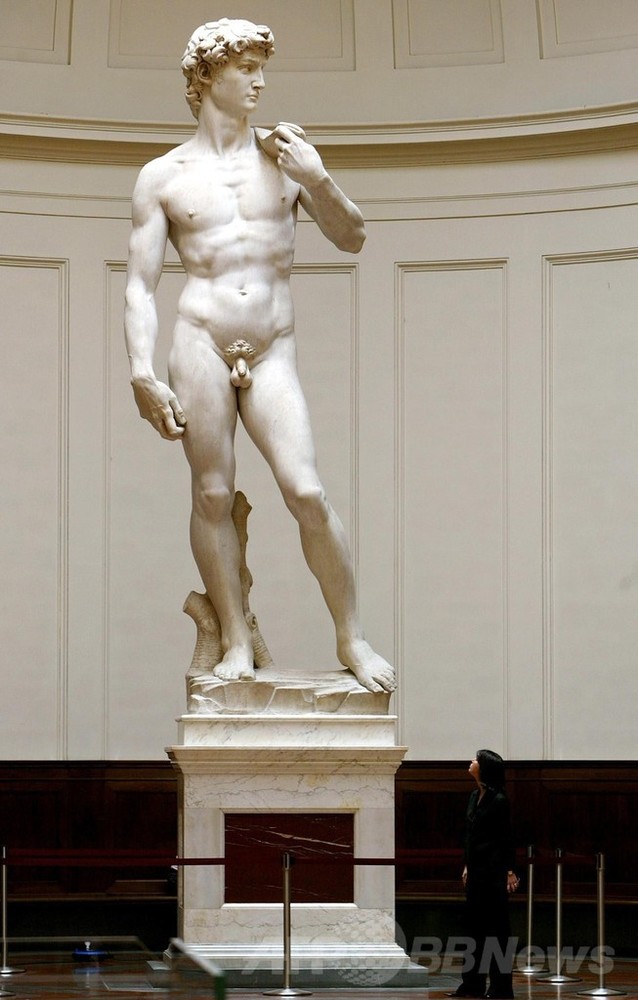 ダビデ像に倒壊の危機か、美術館は否定 伊フィレンツェ 写真1枚 国際 ...