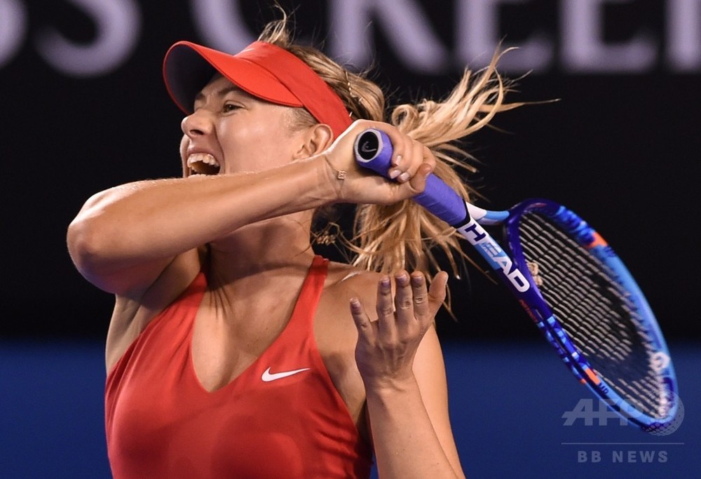 シャラポワが圧倒的な強さで1回戦突破、全豪オープン 写真12枚 国際