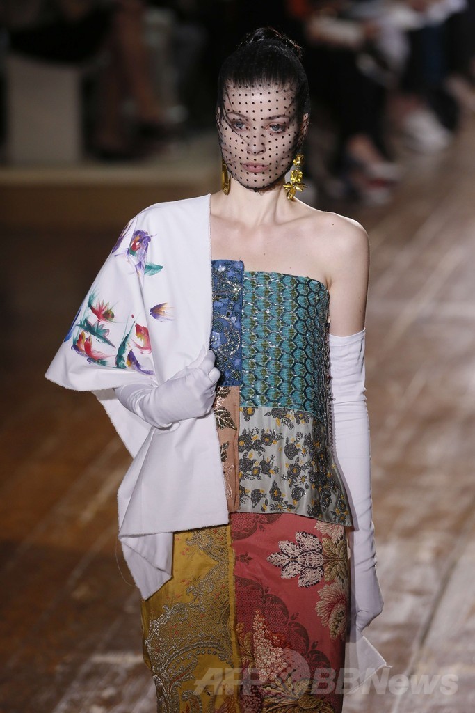 ヴィンテージファブリックで創るスタイル、「メゾン マルタン マルジェラ」14/15年秋冬オートクチュール