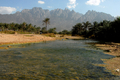 2008年3月27日、イエメンのソコトラ（Socotra）島のほとんど手付かずの自然。(c)AFP/KHALED FAZAA
