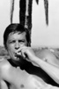『太陽が知っている』に出演した仏俳優アラン・ドロン（1968年9月6日撮影）。(c)AFP
