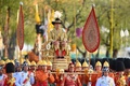タイのマハ・ワチラロンコン国王。同国の首都バンコクで行われた戴冠式で（2019年5月5日撮影、資料写真）。(c)Manan VATSYAYANA / AFP