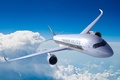 エアバスの超長距離型機「A350-900ULR」。シンガポール航空提供（2018年10月9日提供）。(c)Handout / SINGAPORE AIRLINES (SIA) / AFP