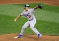 第85回MLBオールスターゲーム（85th All-Star Game）。登板するナ・リーグのザック・グレインキー（Zack Greinke、2014年7月15日撮影）。(c)AFP/Getty Images/Hannah Foslien