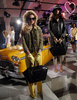 米・ニューヨークで発表されたケイト・スペード ニューヨーク（Kate Spade New York）13/14年秋冬コレクション（2013年2月8日撮影）。(c)AFP/Getty Images/Allison Joyce