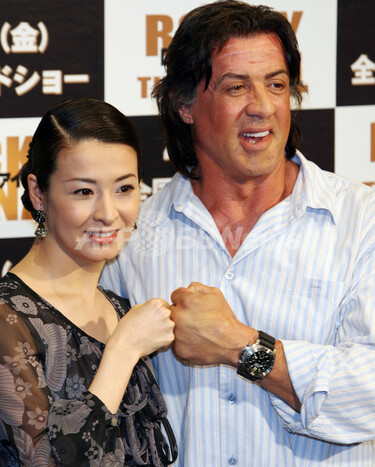 シルベスタ・スタローン、ロッキー最新作のPR会見に登場 - 東京 写真5