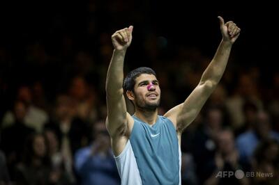 アルカラスがシナー不在のABNアムロ優勝 決勝でデミノー下す