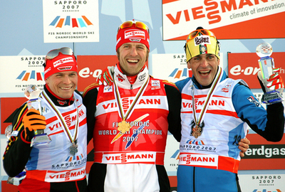 ＜FISノルディックスキー世界選手権2007＞タイヒマン クロスカントリー・男子15キロメートルC＋15キロメートルF・パシュートで優勝飾る - 札幌