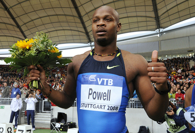 パウエル 男子100メートル制す