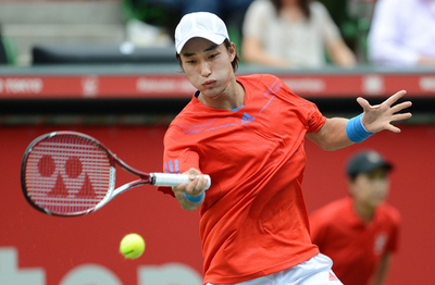 錦織、添田との日本人対決制し2回戦へ ジャパンオープン