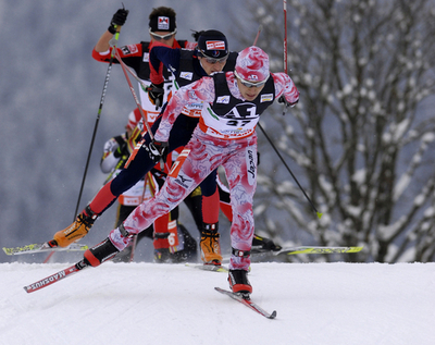 小林範仁 W杯複合第5戦・マススタートで9位