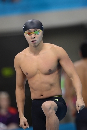 北島が5位通過で準決勝進出、男子200メートル平泳ぎ