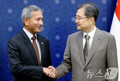 韓国が注目する「シンガポール外相の異例訪問」…北朝鮮・米国対話再開の兆しか