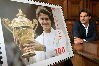 ＜男子テニス＞ロジャー・フェデラーが題材となった記念切手が発売へ - スイス